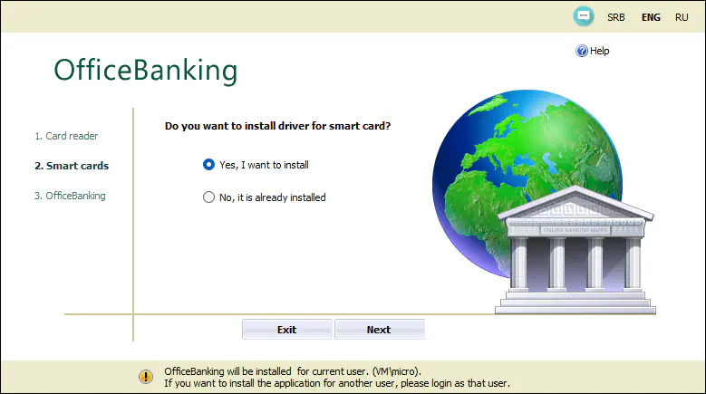 Установка драйверов шаг 1