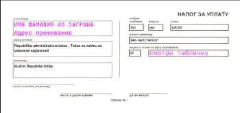 Реквизиты пошлины. 2025 год.