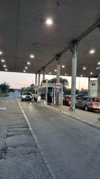 Пример как это выглядит на границе с Боснией